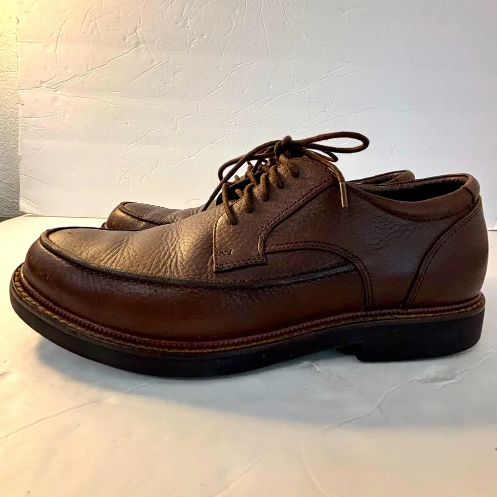 APEX AETREX Brown Leather Oxford Shoes Size 7.5